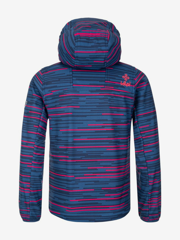 Kilpi Plava softshell jakna za djevojčice s uzorkom Kilpi RAVIA