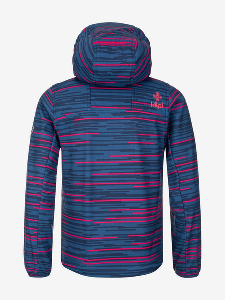 Kilpi Plava softshell jakna za djevojčice s uzorkom Kilpi RAVIA
