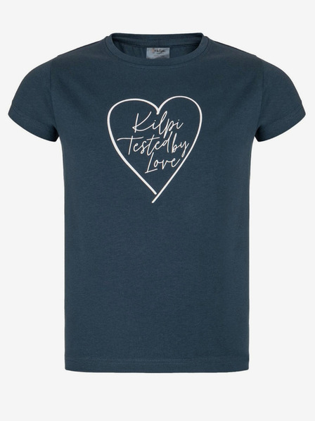 Kilpi Tamnoplava pamučna majica za djevojčice Kilpi ALBION-JG