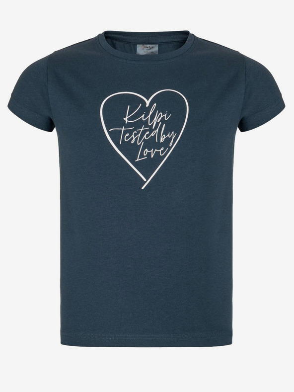 Kilpi Tamnoplava pamučna majica za djevojčice Kilpi ALBION-JG