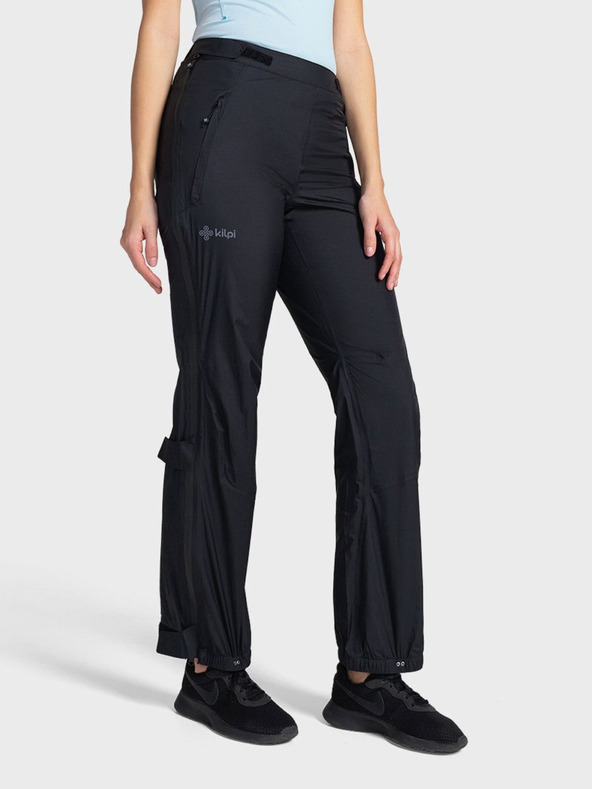 Kilpi Crne ženske vanjske hlače Kilpi ALPIN