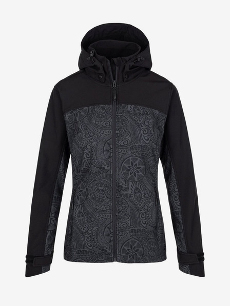 Kilpi Crno-siva ženska softshell jakna Kilpi RAVIA