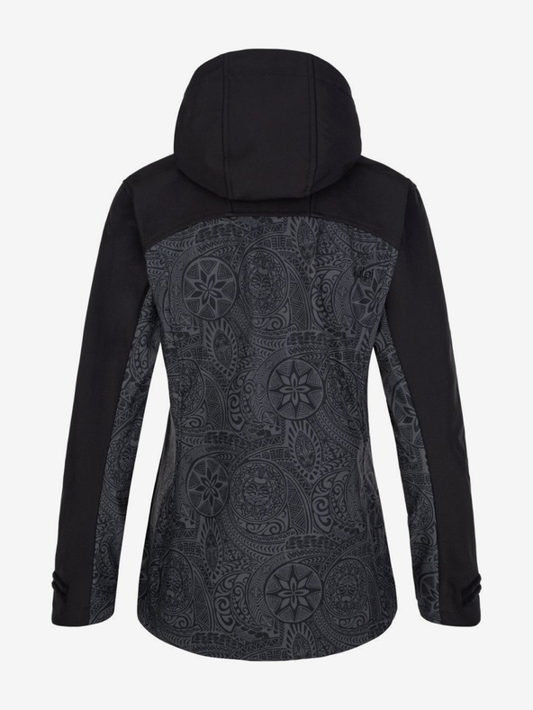 Kilpi Crno-siva ženska softshell jakna Kilpi RAVIA