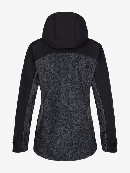 Kilpi Crno-siva ženska softshell jakna Kilpi RAVIA