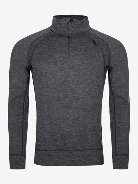 Kilpi Kilpi JAGER tamno siva muška vunena termo majica