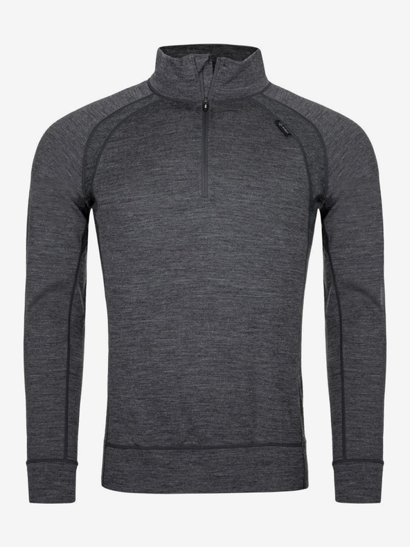 Kilpi Kilpi JAGER tamno siva muška vunena termo majica