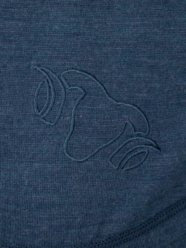 Kilpi Kilpi JAGER tamno siva muška vunena termo majica