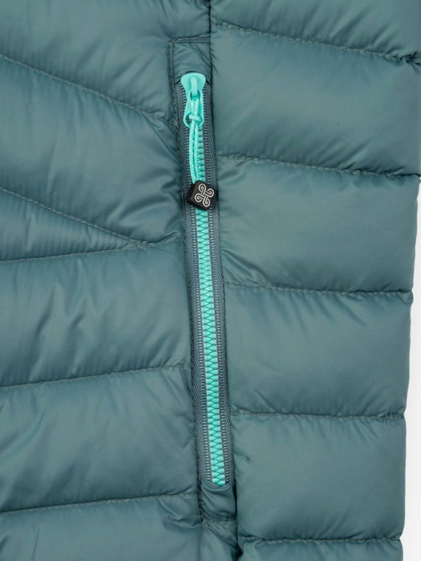 Kilpi Sivo-crna ženska puhasta jakna Kilpi PYRAMIDEN