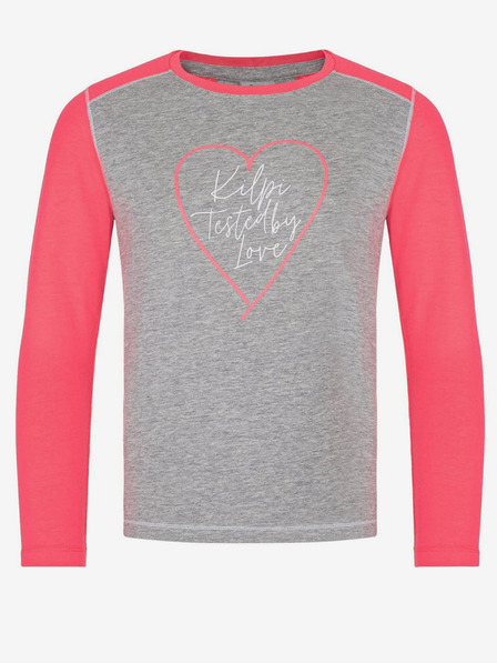 Kilpi Kilpi SONIER svijetlo siva majica dugih rukava za djevojčice