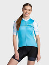 Kilpi Svijetloplava ženska sportska majica s patentnim zatvaračem Kilpi CORRIDOR