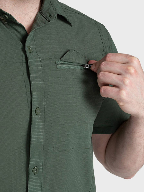 Kilpi Kilpi BOMBAY tamno zelena muška sportska majica kratkih rukava