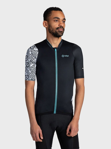 Kilpi Crna muška sportska majica s patentnim zatvaračem Kilpi PICARD