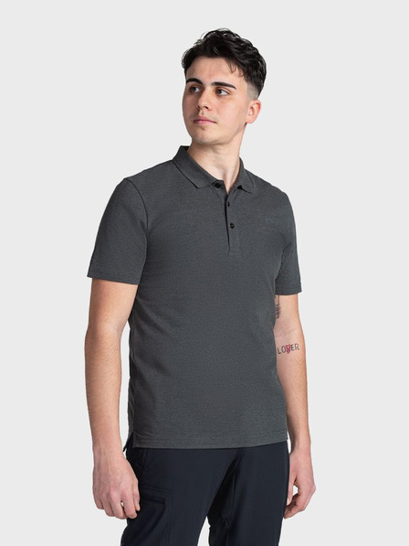 Kilpi Crna muška polo majica Kilpi VILAR