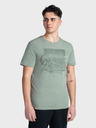 Kilpi Zelena muška majica s printom Kilpi PORTELA