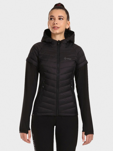 Kilpi Crna ženska prošivena jakna Kilpi VERONS