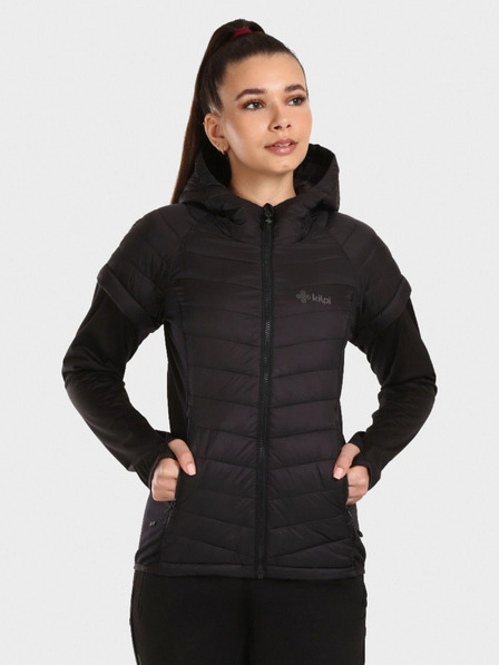 Kilpi Crna ženska prošivena jakna Kilpi VERONS