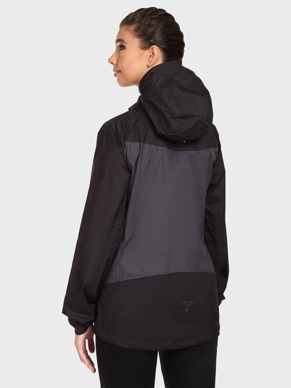 Kilpi Sivo-crna ženska sportska jakna KILPI HURRICANE