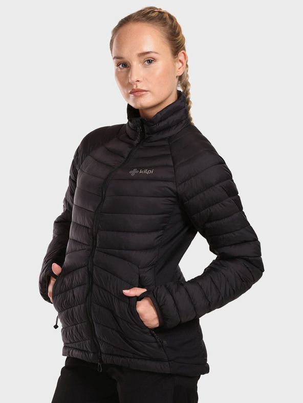Kilpi Crna ženska zimska štepana jakna Kilpi ACTIS