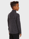 Kilpi Tamno siva dječja flis majica mna zip Kilpi ALACANT