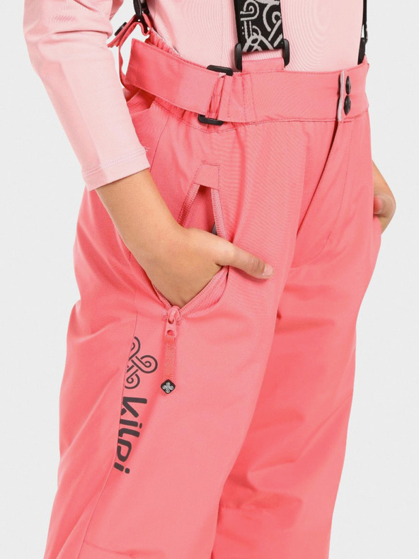 Kilpi Ružičaste skijaške hlače Kilpi GABONE za djevojčice
