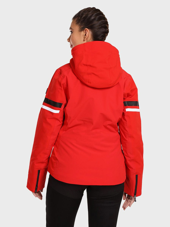 Kilpi Crvena ženska skijaška jakna Kilpi LORIEN