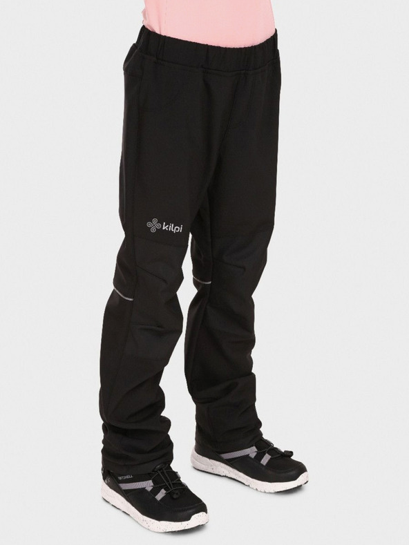 Kilpi Crne dječje softshell hlače Kilpi RIZO
