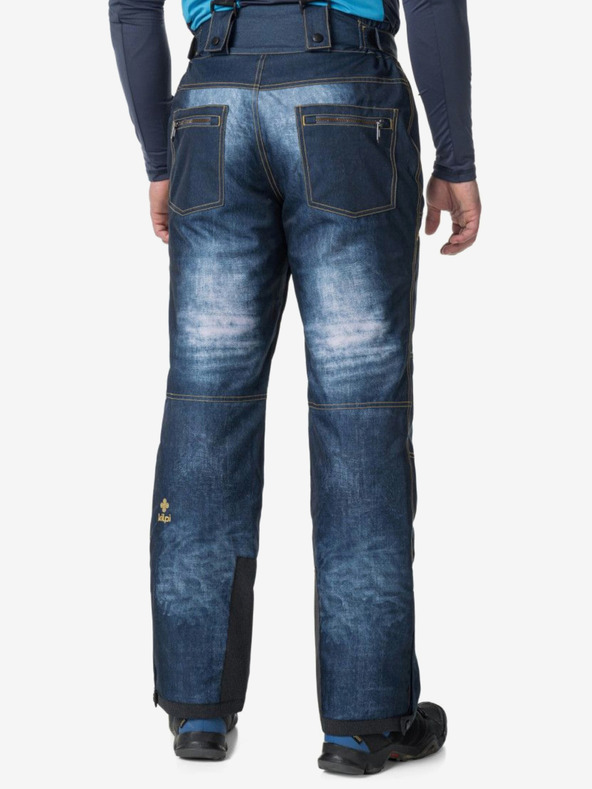 Kilpi Tamno plave muške skijaške hlače Kilpi DENIMO