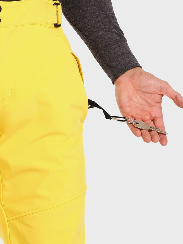 Kilpi Kilpi RHEA žute muške softshell skijaške hlače