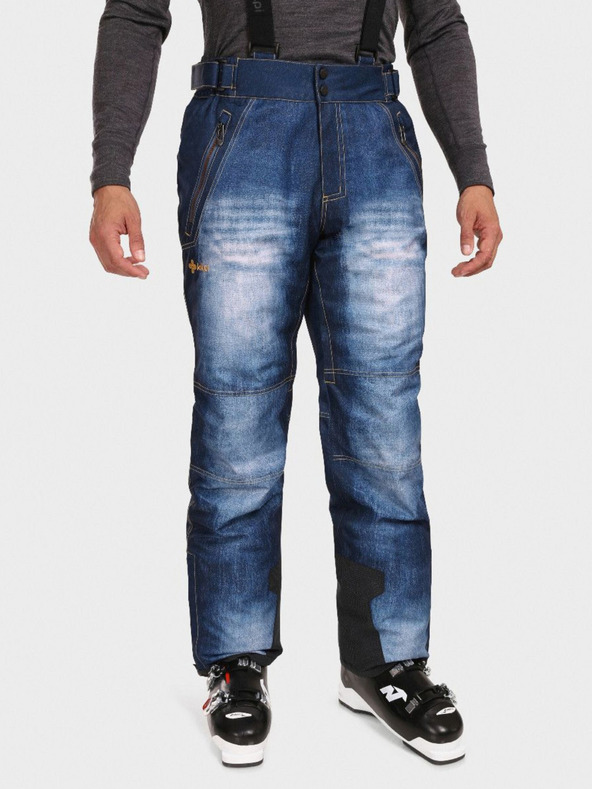 Kilpi Tamno plave muške skijaške hlače Kilpi DENIMO