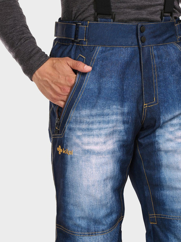 Kilpi Tamno plave muške skijaške hlače Kilpi DENIMO