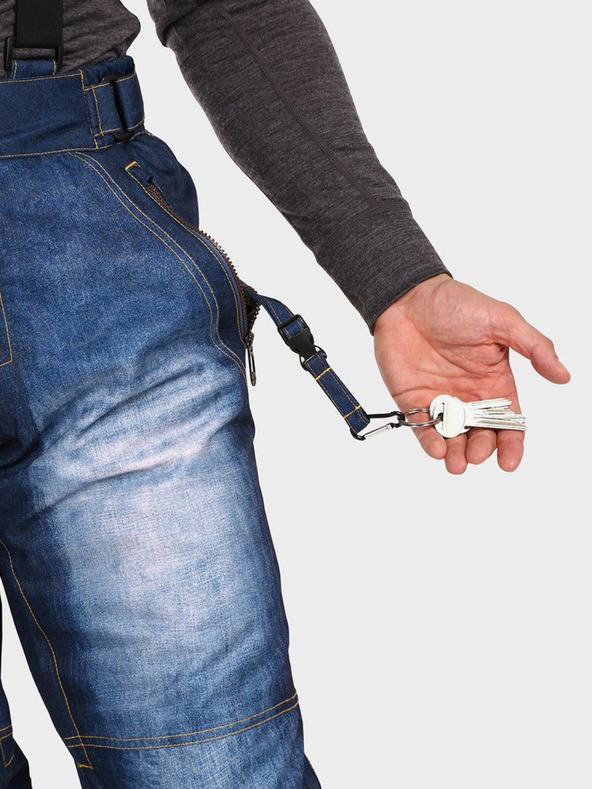 Kilpi Tamno plave muške skijaške hlače Kilpi DENIMO