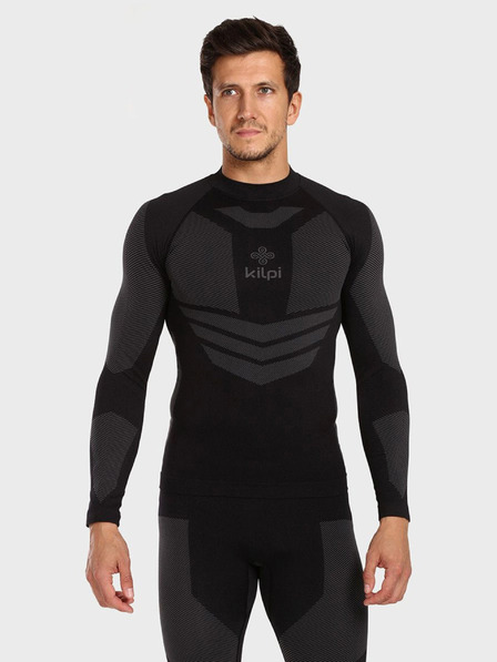 Kilpi Crna muška termo majica KILPI NATHAN