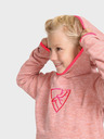 Kilpi Kilpi FLOND ružičasta majica s kapuljačom od flisa za djevojčice