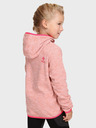 Kilpi Kilpi FLOND ružičasta majica s kapuljačom od flisa za djevojčice