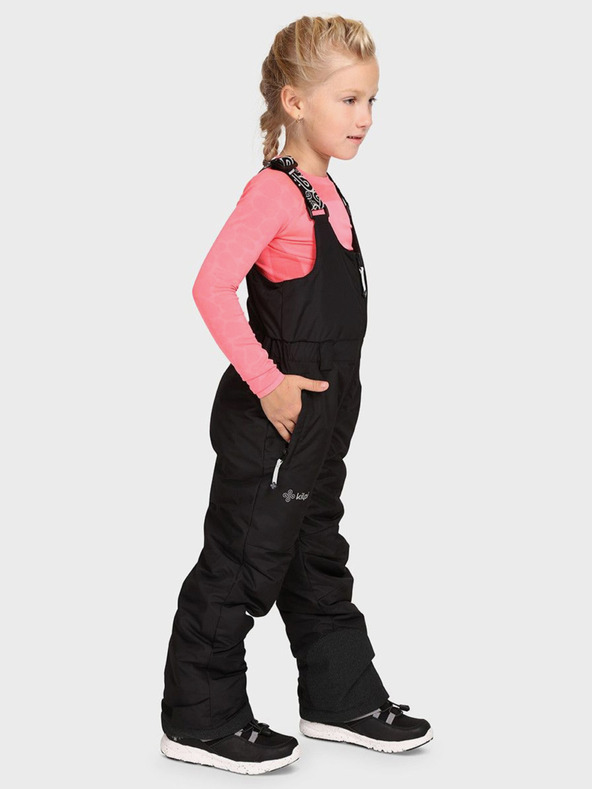 Kilpi Crne dječje skijaške hlače Kilpi DARYL