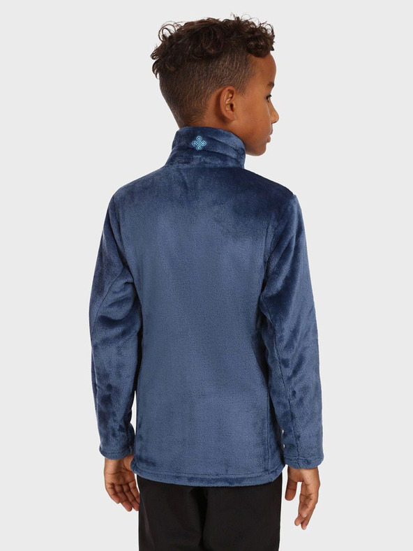 Kilpi Tamnoplava dječačka majica od flisa s patentnim zatvaračem KILPI ERIN