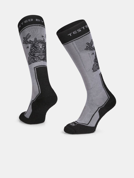 Kilpi Crne unisex skijaške čarape Kilpi LTD DESTIN-U