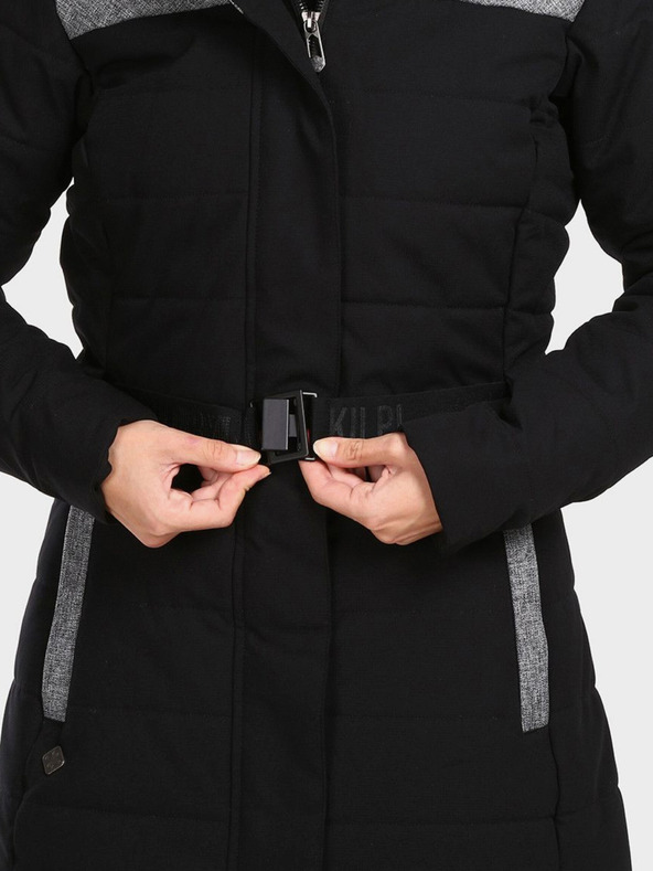 Kilpi Crni ženski zimski kaput Kilpi KETRINA-W