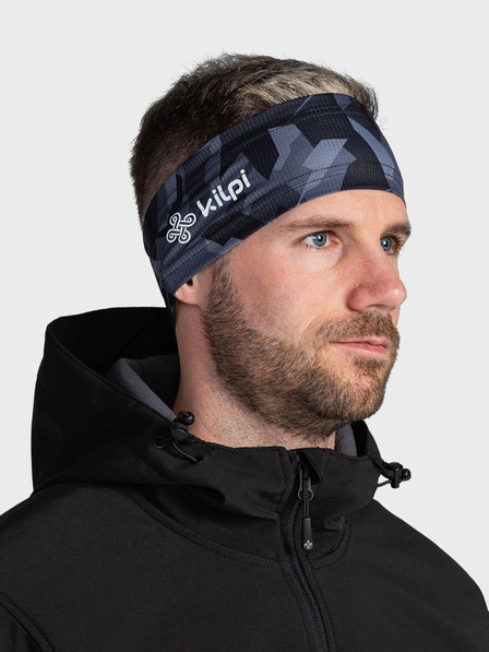 Kilpi Kilpi Seen-U crna sportska traka za glavu