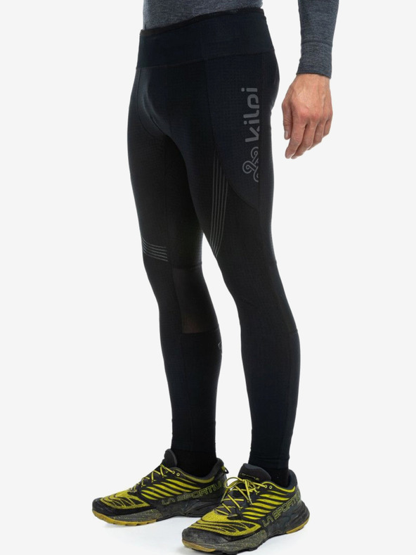 Kilpi Crne muške tajice za trčanje Kilpi GEARS-M