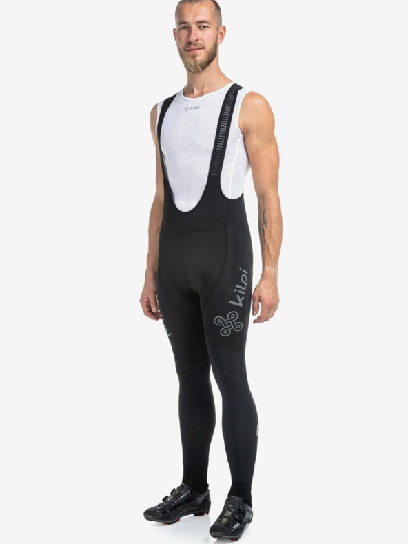 Kilpi Crne muške biciklističke tajice Kilpi VALLEY-M