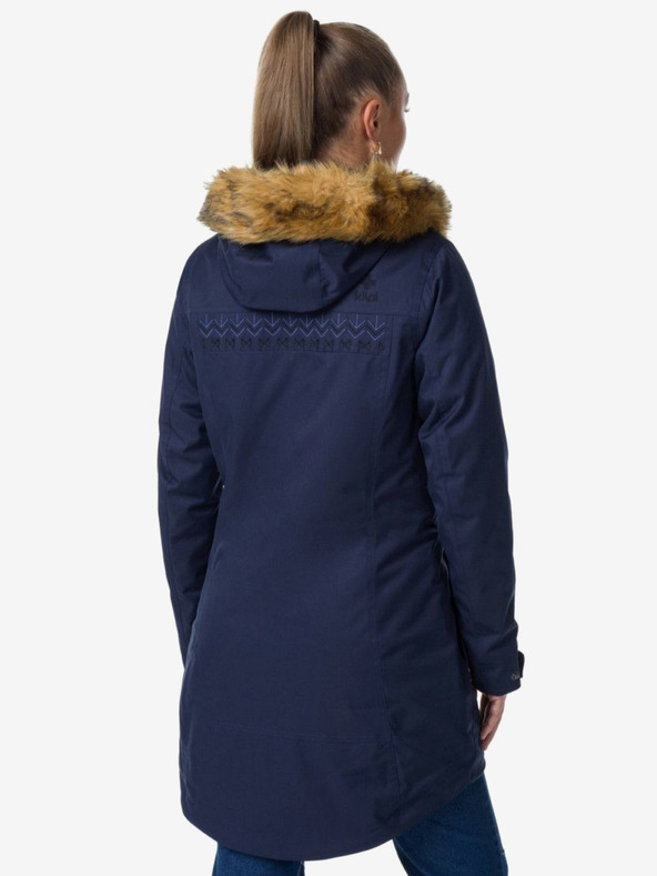 Kilpi Tamno zeleni ženski zimski kaput Kilpi PERU-W