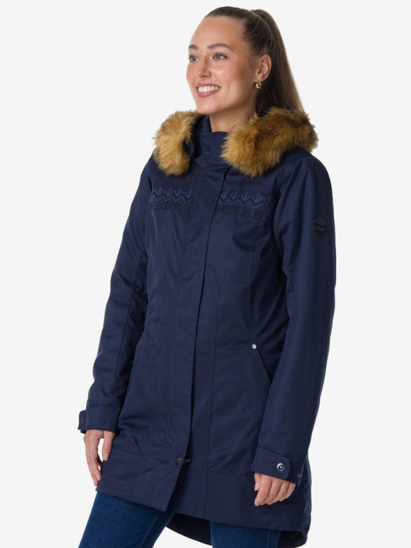 Kilpi Tamno zeleni ženski zimski kaput Kilpi PERU-W