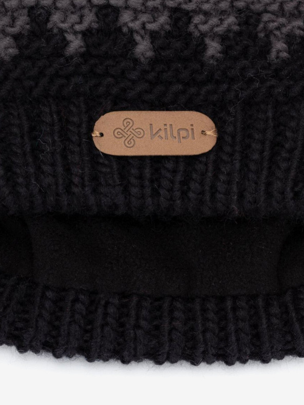 Kilpi Tamno zelena muška zimska pletena kapa Kilpi SKAL-M