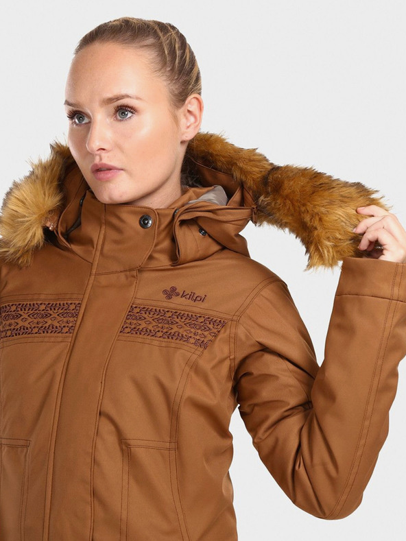 Kilpi Kilpi PERU-W ženski smeđi zimski kaput
