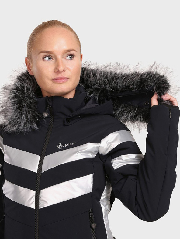 Kilpi Crna ženska luksuzna skijaška jakna Kilpi LTD ASTER-W