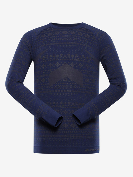 ALPINE PRO Tamnoplava muška funkcionalna majica ALPINE PRO Ambos