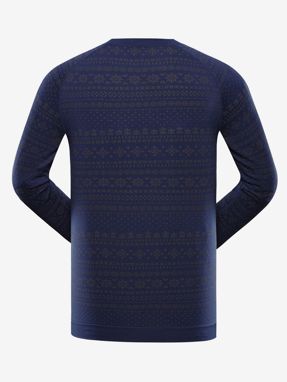 ALPINE PRO Tamnoplava muška funkcionalna majica ALPINE PRO Ambos