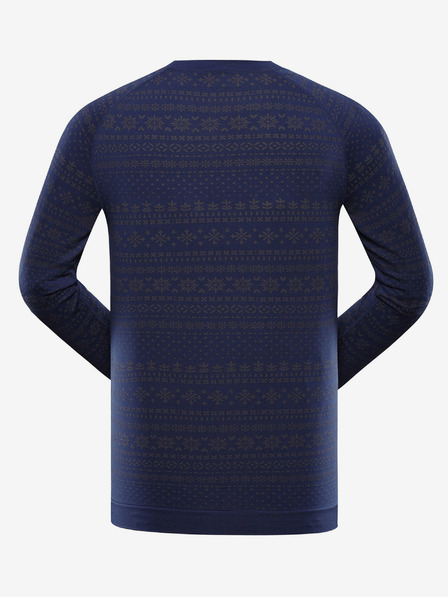 ALPINE PRO Tamnoplava muška funkcionalna majica ALPINE PRO Ambos