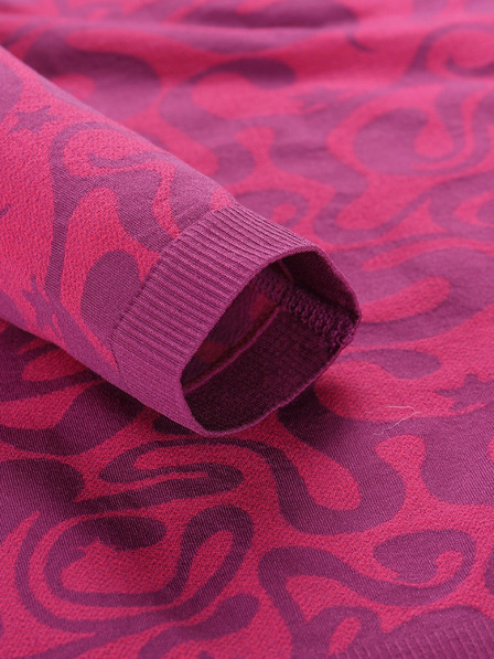 ALPINE PRO Tamno roza djevojačka funkcionalna majica ALPINE PRO Seamo